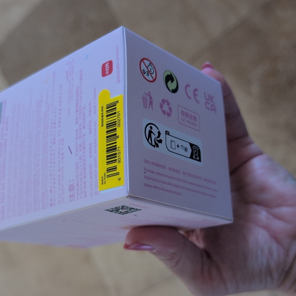 new unopened lazy yoga labubu figure AB ROLLER - Picture 8 of 9